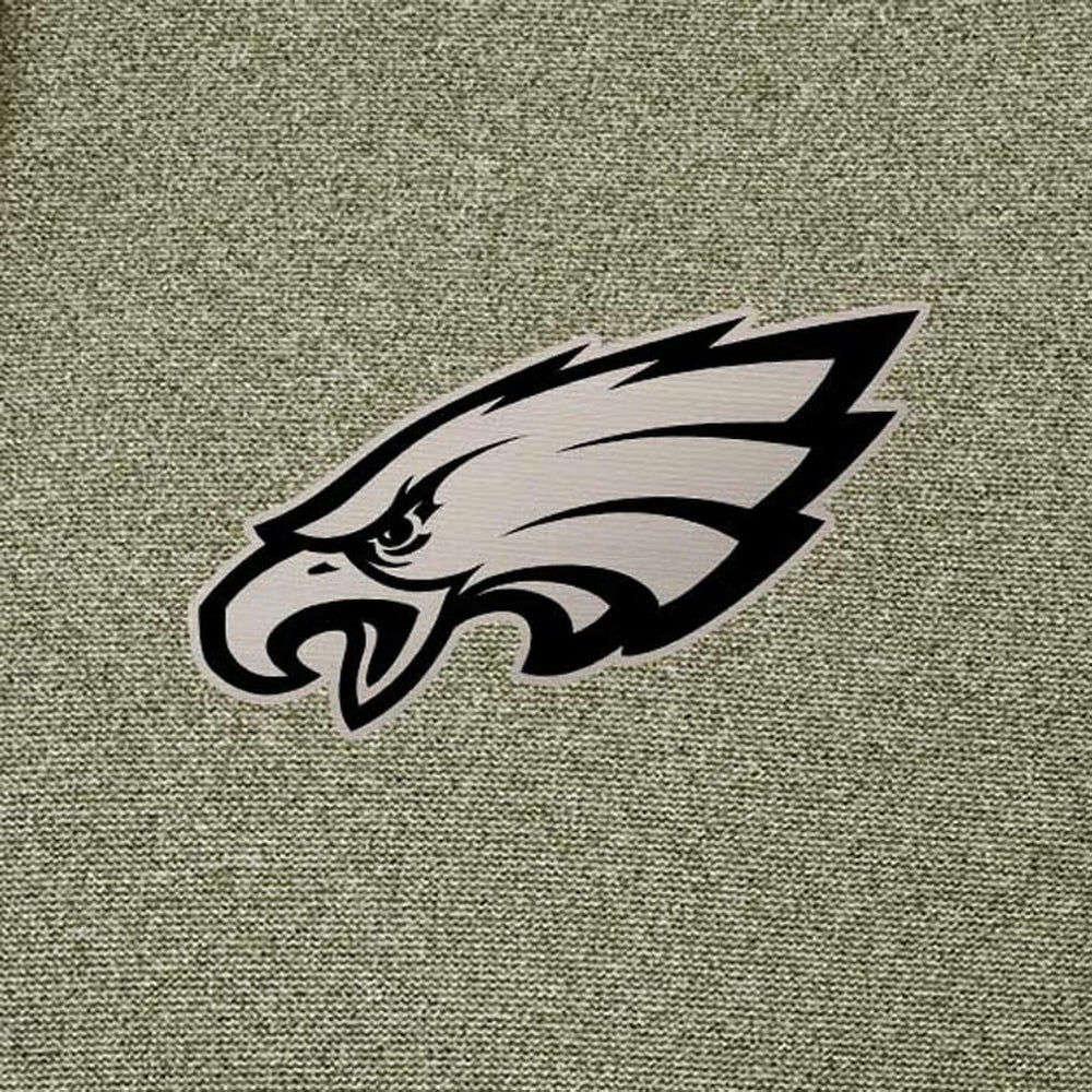 Philadelphia Eagles Antigua Effortless Full-Zip Hoodie Jacket - Olive - NFL
