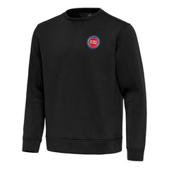 Detroit Pistons Antigua Relevant Pullover Sweatshirt Black