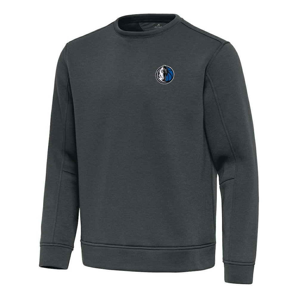 Dallas Mavericks Antigua Relevant Pullover Sweatshirt Pewter