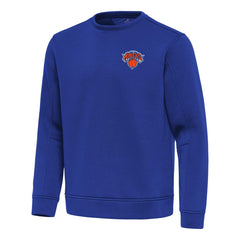 New York Knicks Antigua Relevant Pullover Sweatshirt Blue