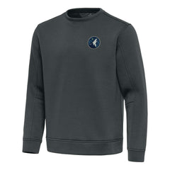 Minnesota Timberwolves Antigua Relevant Pullover Sweatshirt Pewter