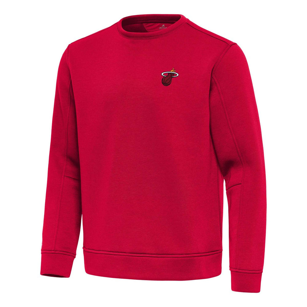 Miami Heat Antigua Relevant Pullover Sweatshirt Red