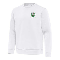 Boston Celtics Antigua Relevant Pullover Sweatshirt White
