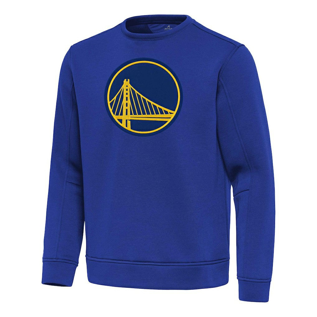 Golden State Warriors Antigua Relevant Pullover Sweatshirt Royal
