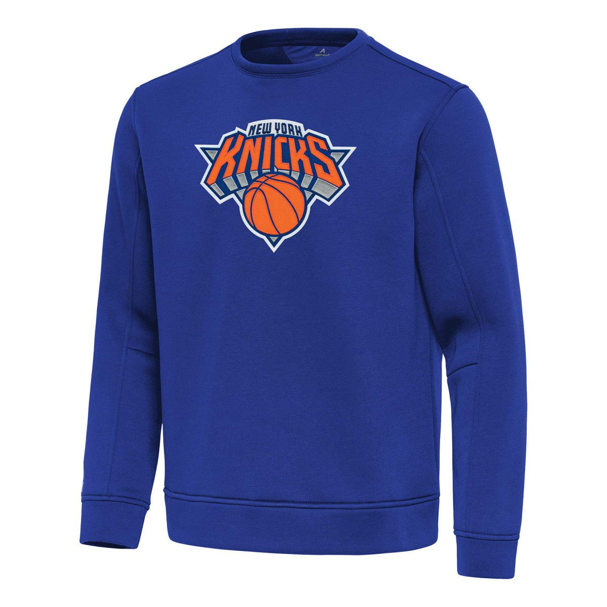 New York Knicks Antigua Relevant Pullover Sweatshirt Blue