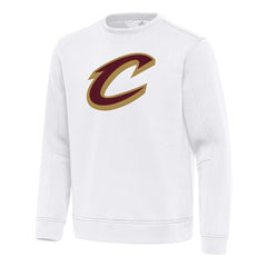 Cleveland Cavaliers Antigua Relevant Pullover Sweatshirt White