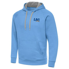 Men's Los Angeles Chargers Antigua Victory Pullover Hoodie - Powder Blue - NFL