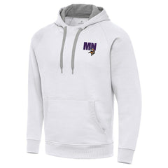 Men's Minnesota Vikings Antigua Victory Pullover Hoodie - White - NFL