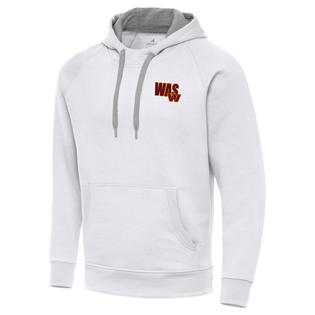 Men's Washington Commanders Antigua Victory Pullover Hoodie - White - NFL