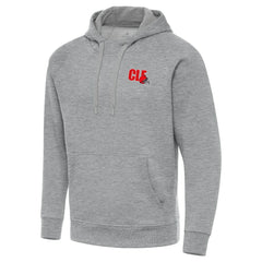Men's Cleveland Browns Antigua Victory Pullover Hoodie - Heather Gray - NFL