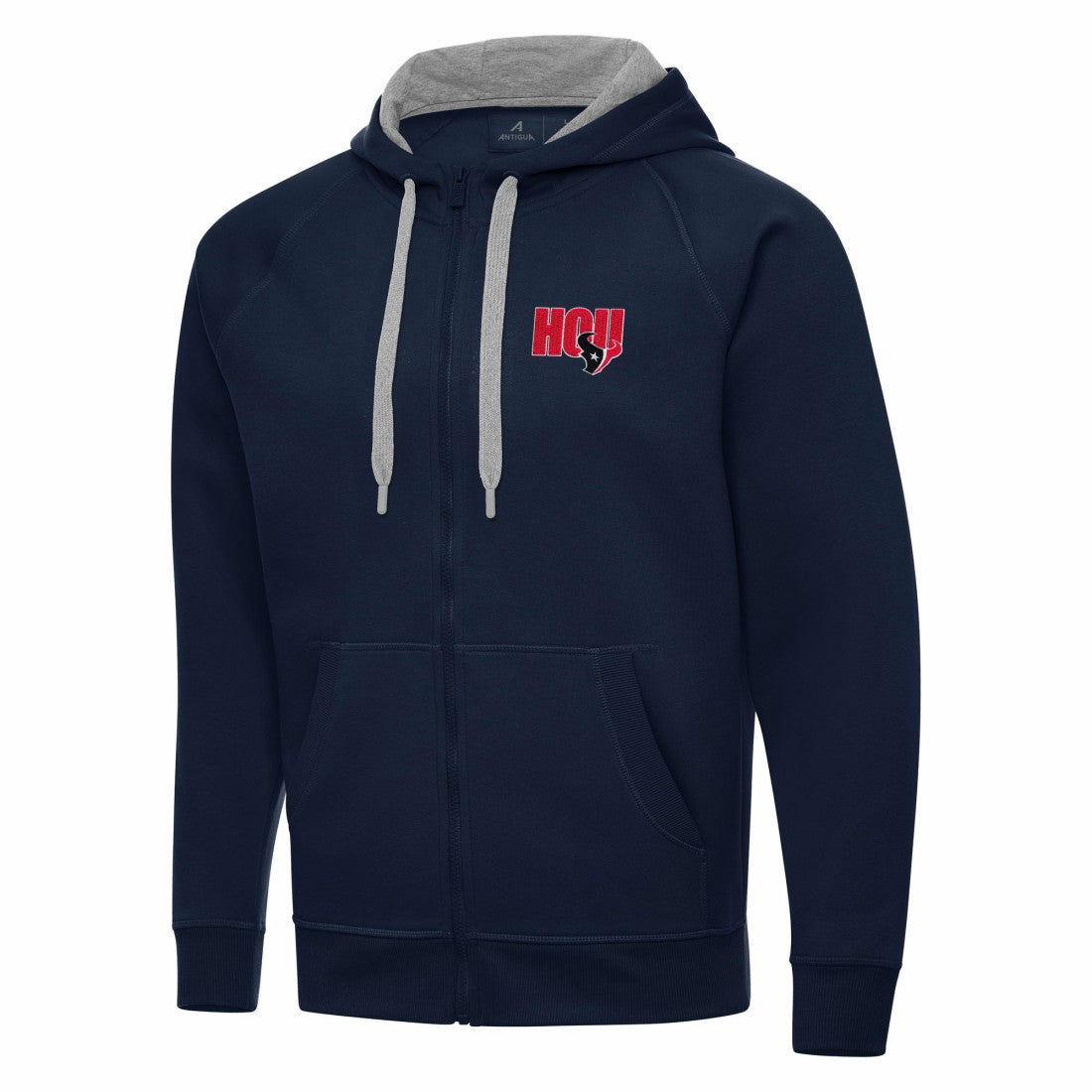 Men's Houston Texans Antigua Victory Full-Zip Hoodie - Navy - NFL