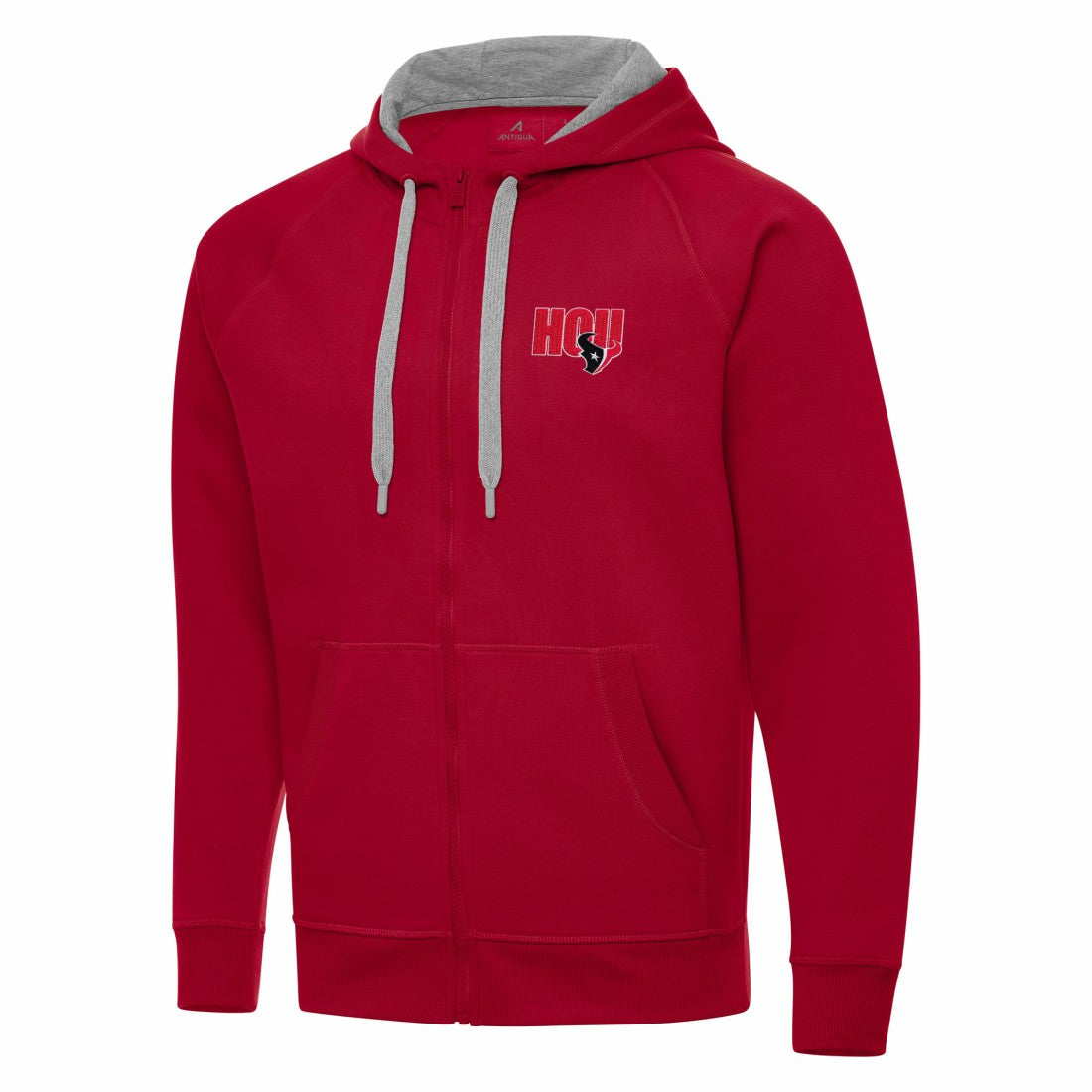Men's Houston Texans Antigua Victory Full-Zip Hoodie - Red - NFL