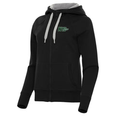 New York Jets Antigua Women's Victory Full-Zip Hoodie - Black - NFL