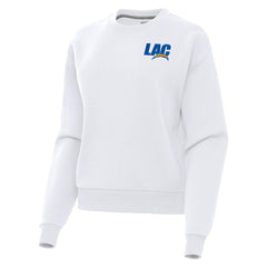 Los Angeles Chargers Antigua Women's Victory Pullover Sweatshirt - White - NFL