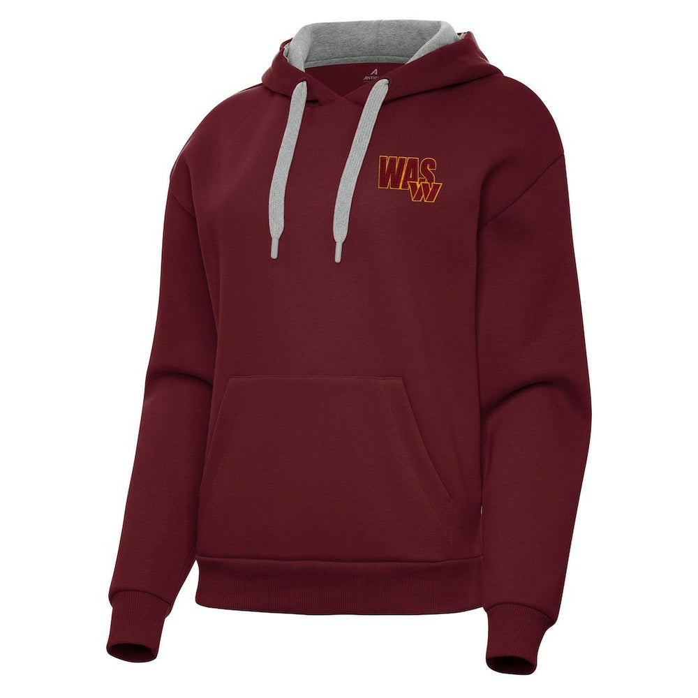 Washington Commanders Antigua Women's Victory Pullover Hoodie - Burgundy - NFL