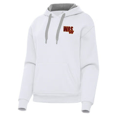 Washington Commanders Antigua Women's Victory Pullover Hoodie - White - NFL