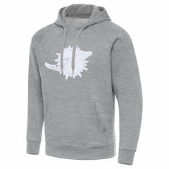 Miami Dolphins Antigua Victory Pullover Hoodie - Heather Gray - NFL