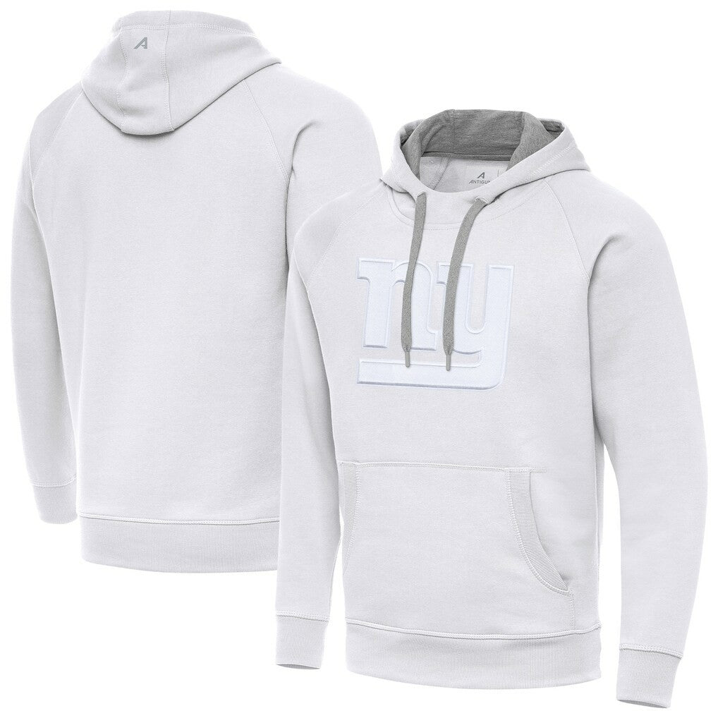 New York Giants Antigua Victory Pullover Hoodie - White - NFL