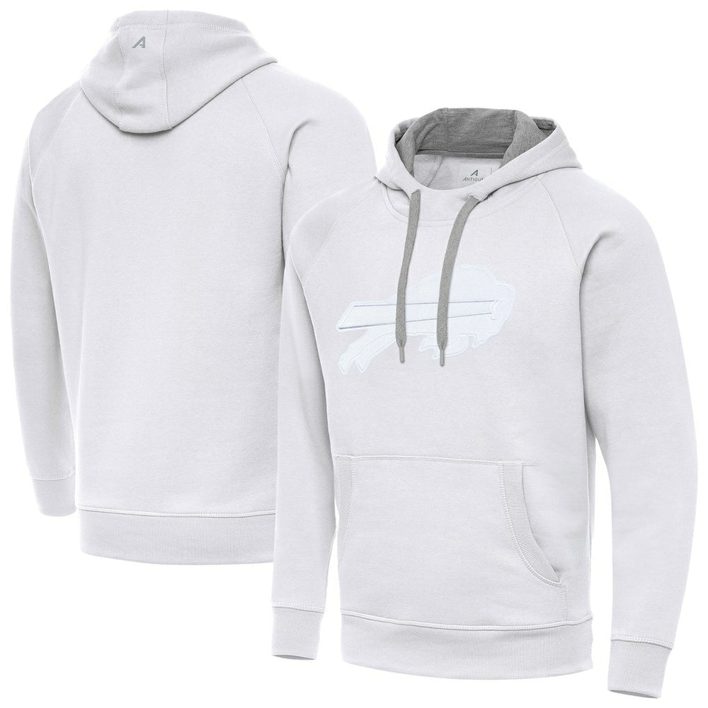 Buffalo Bills Antigua Victory Pullover Hoodie - White - NFL