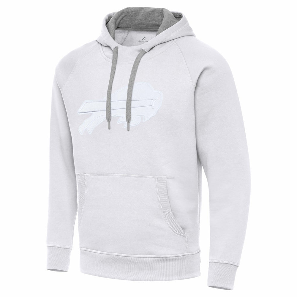 Buffalo Bills Antigua Victory Pullover Hoodie - White - NFL