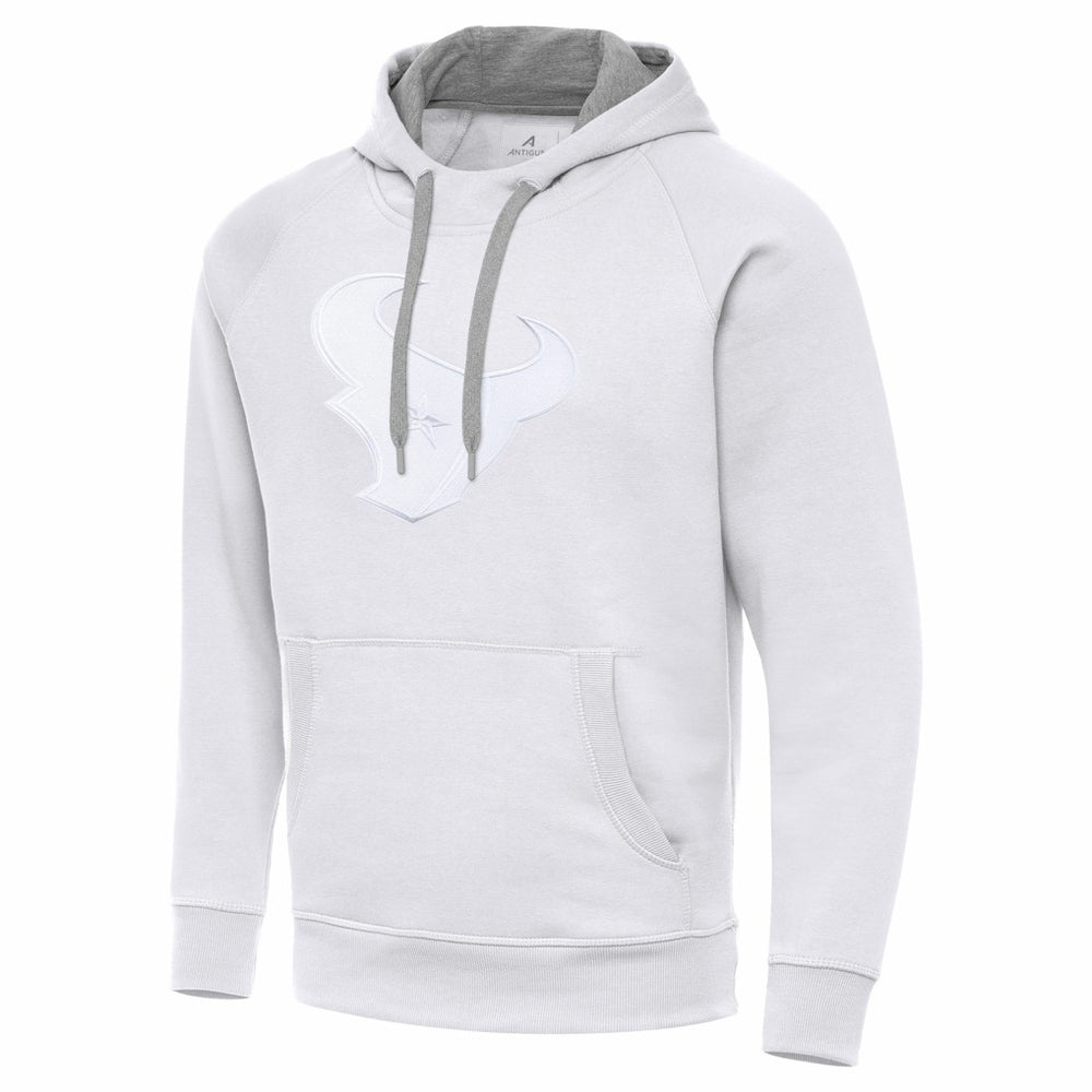 Houston Texans Antigua Victory Pullover Hoodie - White - NFL