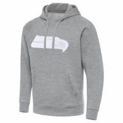 Seattle Seahawks Antigua Victory Pullover Hoodie - Heather Gray - NFL