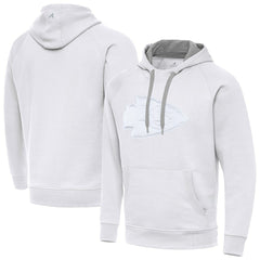 Kansas City Chiefs Antigua Victory Pullover Hoodie - White - NFL