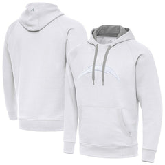 Los Angeles Chargers Antigua Victory Pullover Hoodie - White - NFL