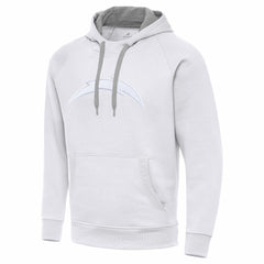 Los Angeles Chargers Antigua Victory Pullover Hoodie - White - NFL