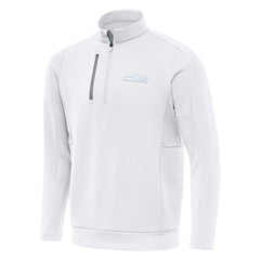 Seattle Seahawks Antigua Generation Quarter-Zip Jacket - White - NFL