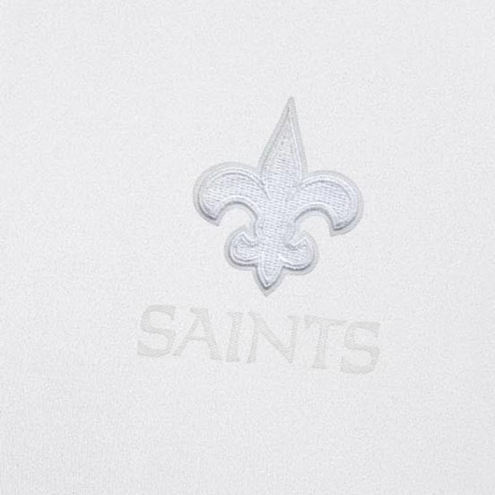 New Orleans Saints Antigua Generation Quarter-Zip Jacket - White - NFL