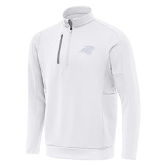 Carolina Panthers Antigua Generation Quarter-Zip Jacket - White - NFL