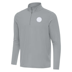 Pittsburgh Steelers Men's Antigua Intent Quarter-Zip Jacket - Gray - NFL