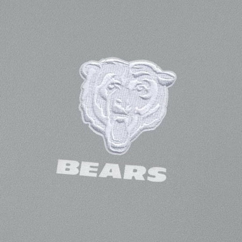 Chicago Bears Men's Antigua Intent Quarter-Zip Jacket - Gray - NFL