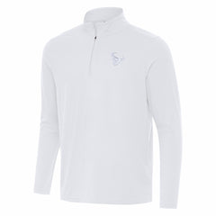 Houston Texans Antigua Intent Quarter-Zip Jacket - White - NFL