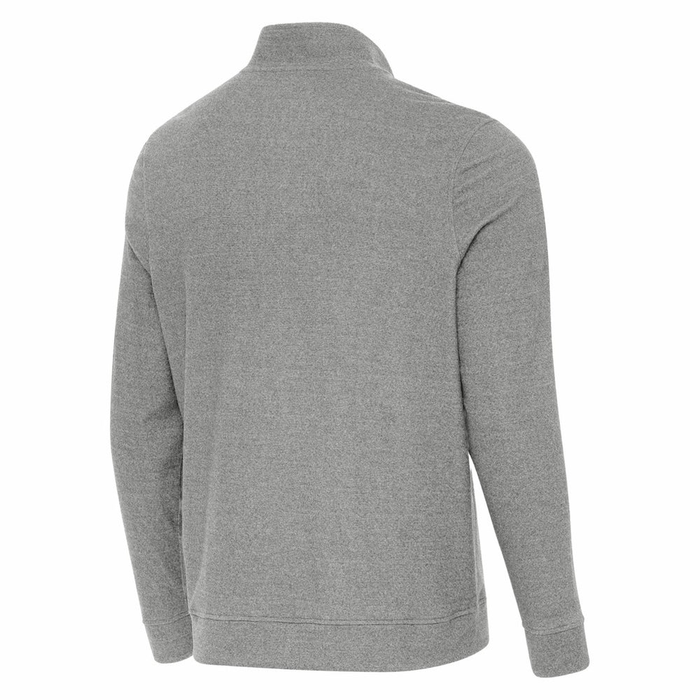 Indianapolis Colts Antigua Subtle Quarter-Zip Jacket - Heather Gray - NFL
