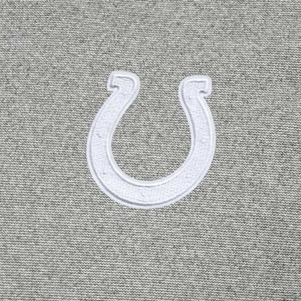 Indianapolis Colts Antigua Subtle Quarter-Zip Jacket - Heather Gray - NFL