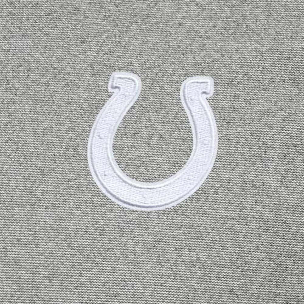 Indianapolis Colts Antigua Subtle Quarter-Zip Jacket - Heather Gray - NFL