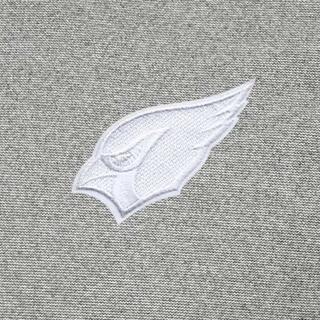 Arizona Cardinals Antigua Subtle Quarter-Zip Jacket - Heather Gray - NFL