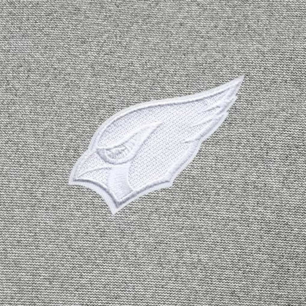 Arizona Cardinals Antigua Subtle Quarter-Zip Jacket - Heather Gray - NFL