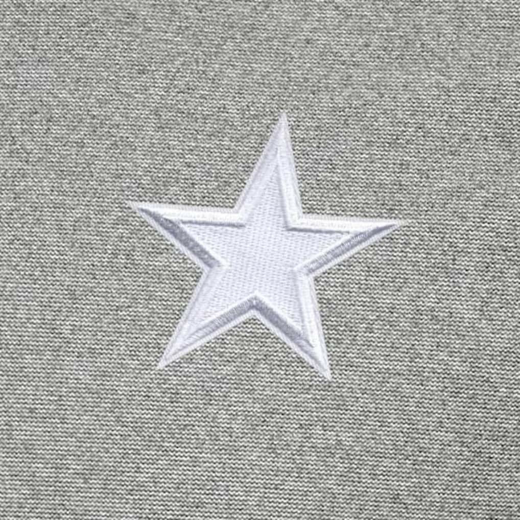 Dallas Cowboys Antigua Subtle Quarter-Zip Jacket - Heather Gray - NFL