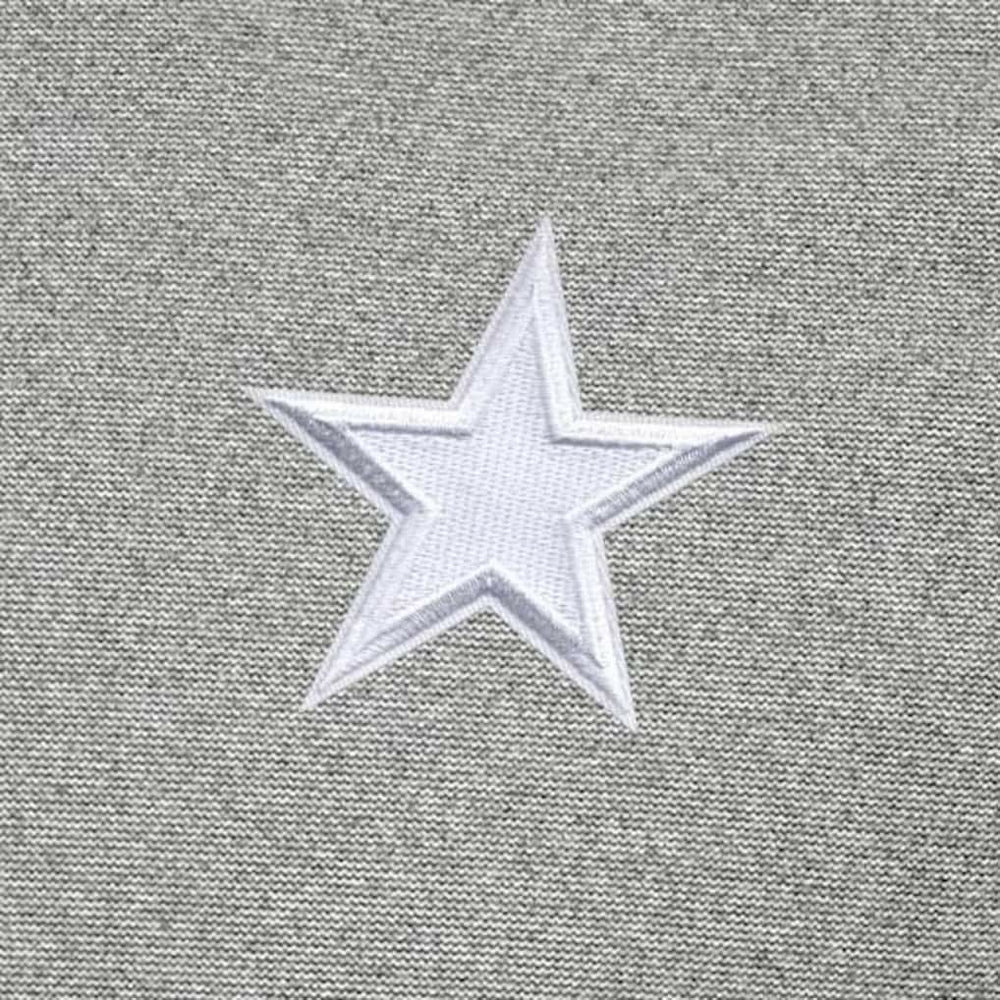 Dallas Cowboys Antigua Subtle Quarter-Zip Jacket - Heather Gray - NFL