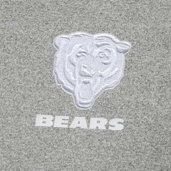 Chicago Bears Antigua Subtle Quarter-Zip Jacket - Heather Gray - NFL