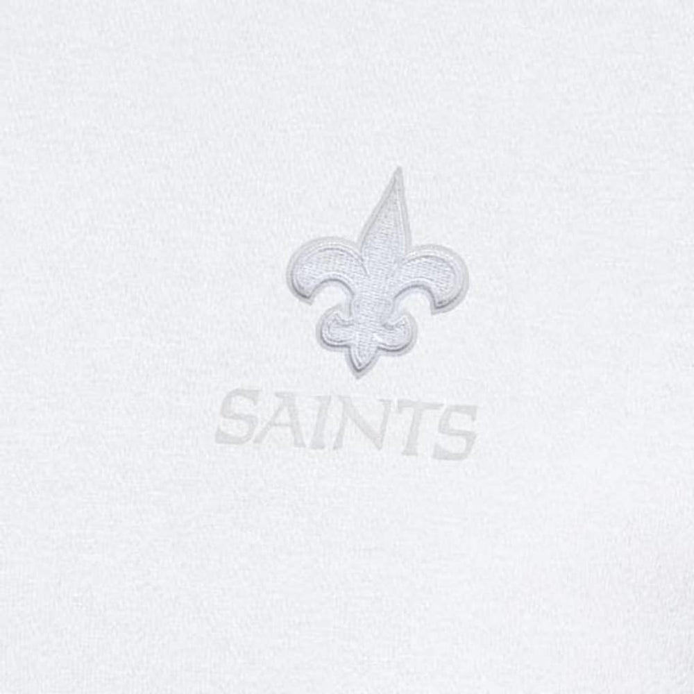 New Orleans Saints Antigua Victory Quarter-Zip Top - White - NFL