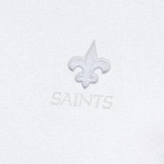 New Orleans Saints Antigua Victory Quarter-Zip Top - White - NFL