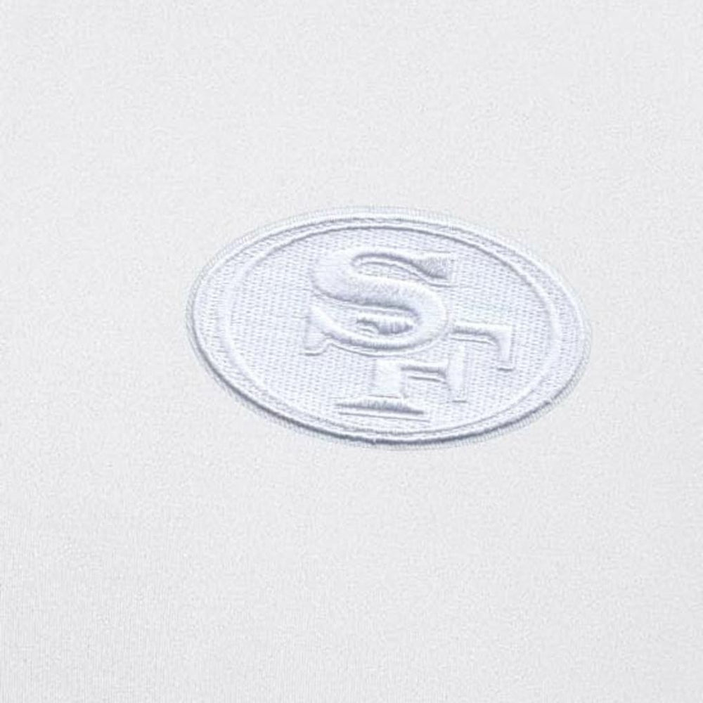 San Francisco 49ers Antigua Generation Quarter-Zip Top - White - NFL