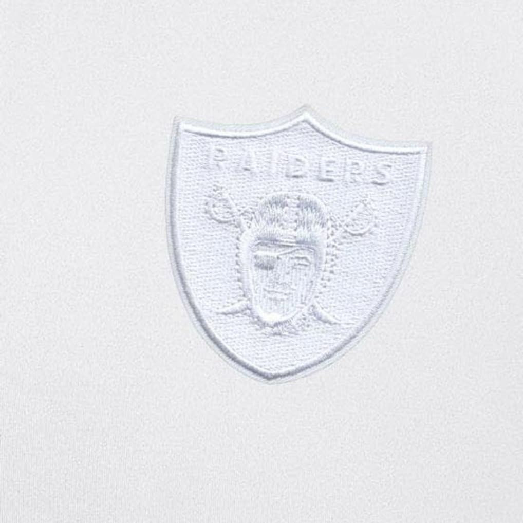 Las Vegas Raiders Antigua Generation Quarter-Zip Top - White - NFL