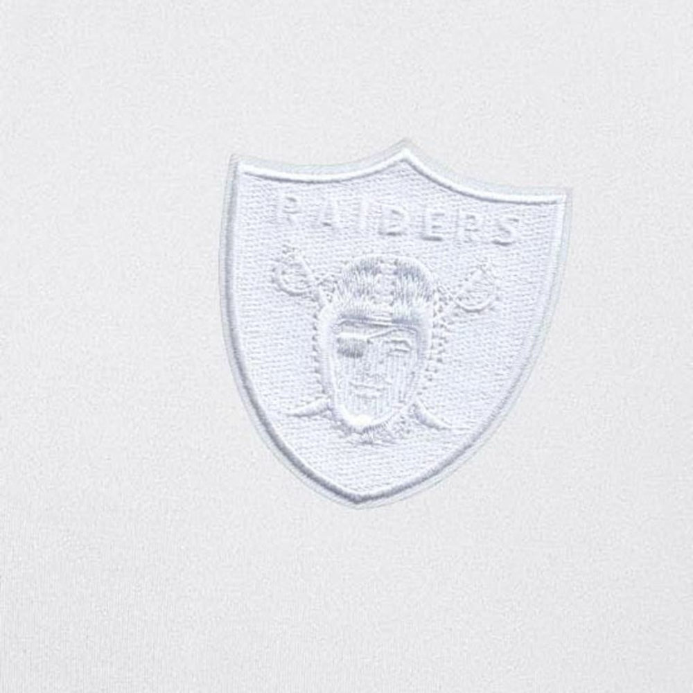 Las Vegas Raiders Antigua Generation Quarter-Zip Top - White - NFL