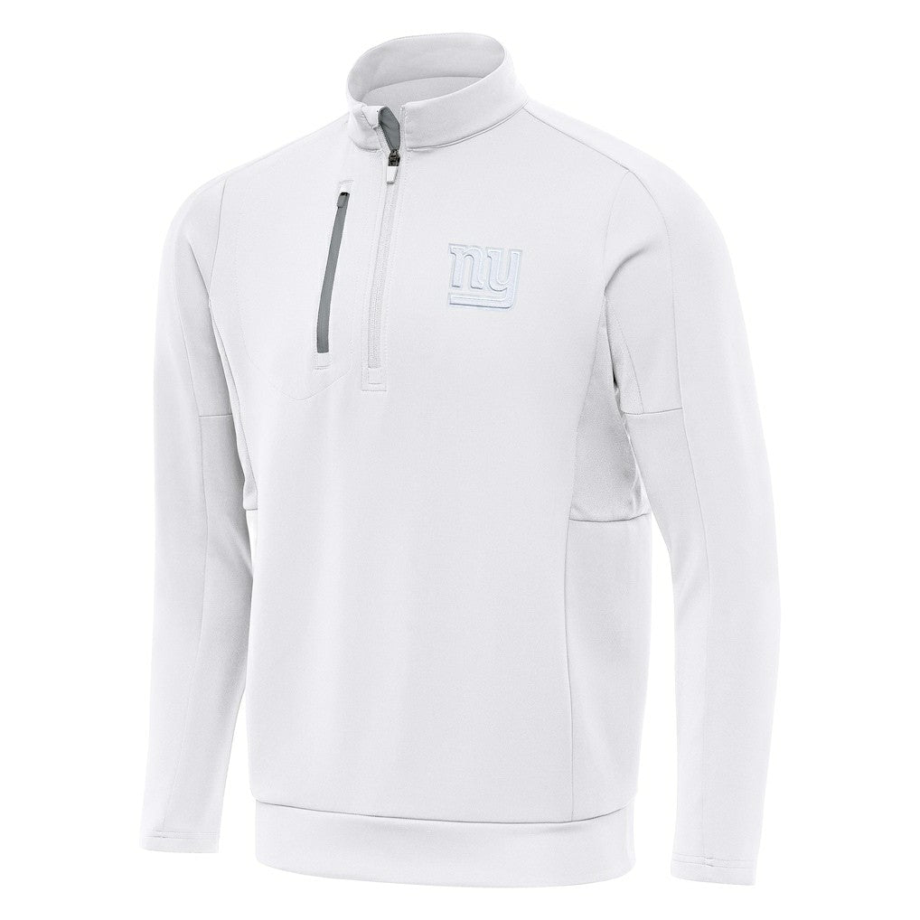 New York Giants Antigua Generation Quarter-Zip Top - White - NFL
