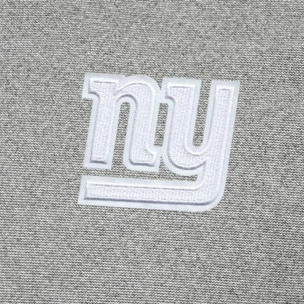 New York Giants Antigua Subtle Quarter-Zip Top - Heather Gray - NFL